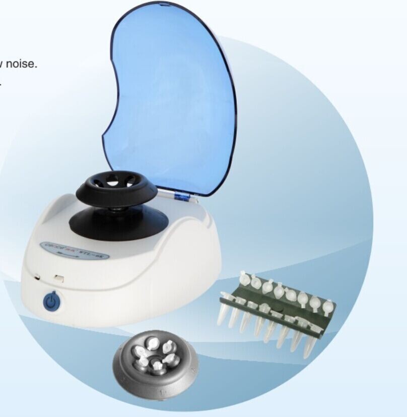 Lightweight Mini Centrifuge Machine , Low Speed Floor Model Centrifuge With Two Rotors