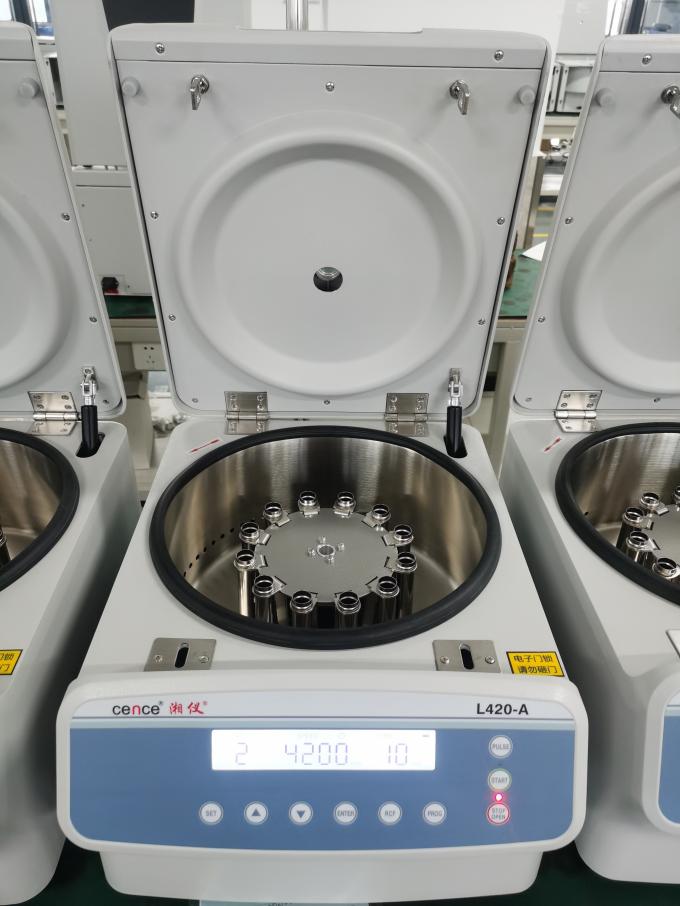 Tabletop Low Speed Centrifuge Stainless Steel Horizontal Rotor 12x15ml ...