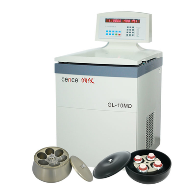 10000rpm High Speed Centrifuge GL-10MD with Large Capacity Angle Rotor Swing Rotor Available