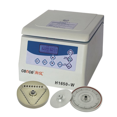H1650-W Tabletop High Speed Micro centrifuge with Hematocrit  Rotor