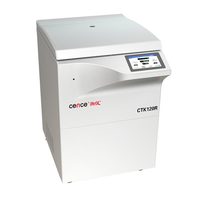 Low Speed Automatic Uncovering Refrigerated Centrifuge Machine CTK120R 4000rpm