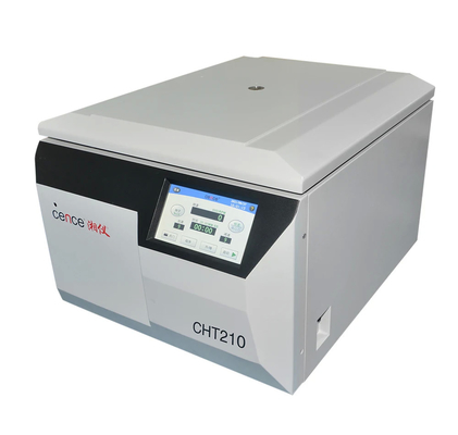 High speed centrifuge CHT210 with 4x750ml swing rotor separating 36 50ml conical tubes 88 15ml conical tubes168 7ml vacutainers