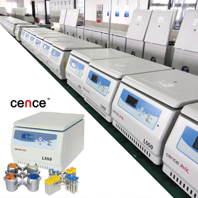 China L550 4x500ml Swing Rotor Laboratory Centrifuge With Different Adapter