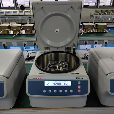 Benchtop Centrifuge Machine Blood Separation L500-A With Swing Rotor