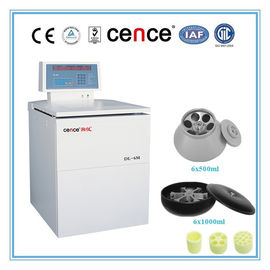 Large Capacity Refrigerated Refrigerated Centrifuge Machine 6000rpm Max Speed