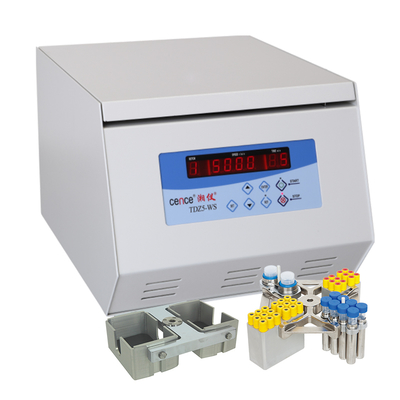 TDZ5-WS Tabletop Low Speed Centrifuge 5000rpm 4390xg 4x250ml