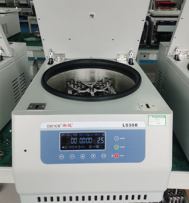Cence L530R Low Speed Centrifuge 5300rpm 4030xg Stainless Steel