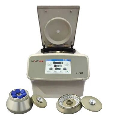 H1750R Benchtop High Speed Laboratory Centrifuge with 6X50ml Angle Rotor and Refrigerated Function up to 18500r/Min