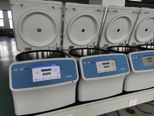 Cence High Speed Centrifuge with Max Speed 18500r/min Angular Rotor Centrifuge Machine