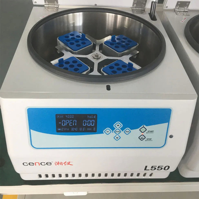 China L550 4x500ml Swing Rotor Laboratory Centrifuge With Different Adapter