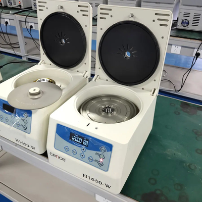 Medical Hematocrit Centrifuge Machine 12*5ml &amp; 24 Capillaries Capacity