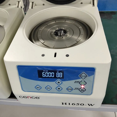 Medical Hematocrit Centrifuge Machine 12*5ml &amp; 24 Capillaries Capacity