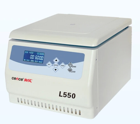 Low Speed Medical Centrifuge Machine L550 With Microprocessor Control