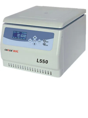 Low Speed Medical Centrifuge Machine L550 With Microprocessor Control