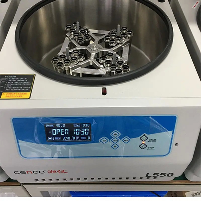 L550 Clinical Medicine Lab Tabletop Centrifuge Machine Low Speed Large Capacity