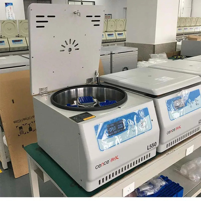 L550 Clinical Medicine Lab Tabletop Centrifuge Machine Low Speed Large Capacity