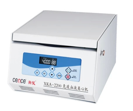 XKA-2200 Immunohematology CENCE Centrifuge Immunoassay System 330*375*250mm 16KG