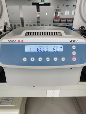 Cence Blood Centrifuge with both Angle Rotor and Horizontal Rotor Compatible Low Speed Centrifuge L600-A