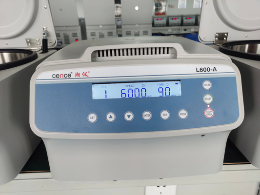 Cence Blood Centrifuge with both Angle Rotor and Horizontal Rotor Compatible Low Speed Centrifuge L600-A