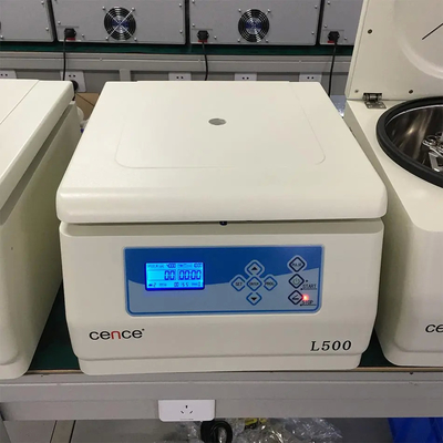 Blood Analysis Laboratory Centrifuge Machine L500 With Swing Rotor