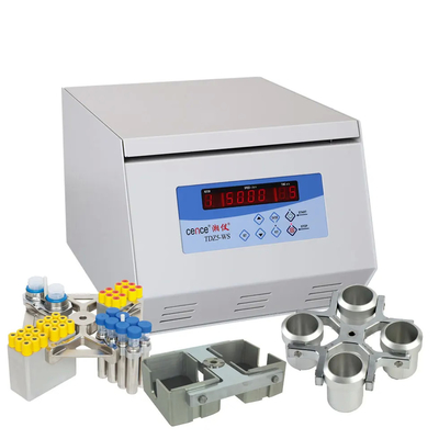 Clinical Low Speed Centrifuge Machine TDZ5-WS with 4*250ml Max Capacity