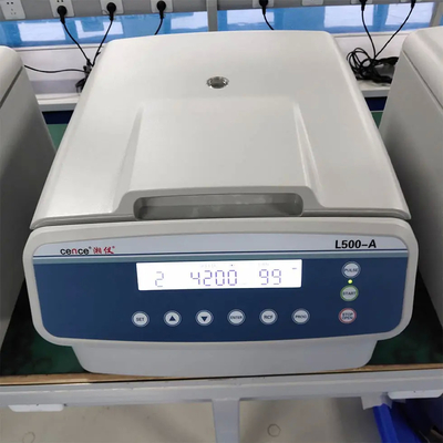 Tabletop Low Speed Centrifuge Machine L500-A 5000rpm Max Speed