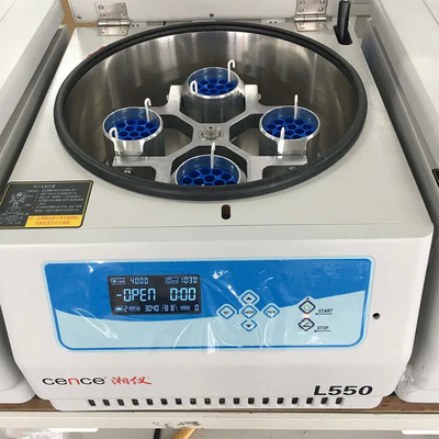 Blood Centrifuge Cence Centrifuge With Swing Out Rotor L550