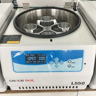 Blood Centrifuge Cence Centrifuge With Swing Out Rotor L550