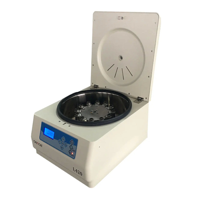 Blood Serum And Plasma Clinic Desktop Lab Centrifuge L420 With 12x15ml Swing Rotor