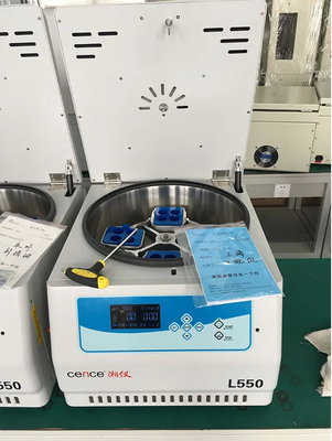 Cence Centrifuge Blood Centrifuge Machine Low Speed Large Capacity Centrifuge L550