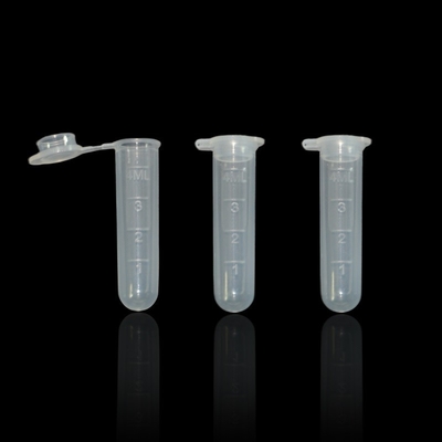 High Speed Blood Collection Tube 5ml PP Test Tube with Round Bottom and Cap Max RCF 50000xg