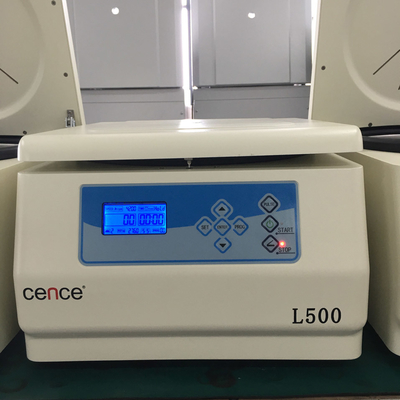 L500 Medical Centrifuge 5000r/min 16x15ml Capacity 1-99min Timer