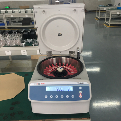 Cence TD-24K Low Speed Centrifuge for 24 Blood Gel Cards 2000rpm