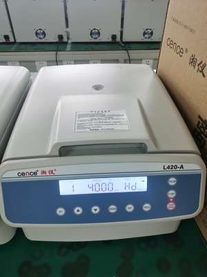 Cence L420-A Benchtop Low Speed Centrifuge 4200rpm 2760xg