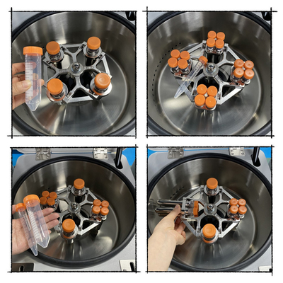 Benchtop Low-Speed Centrifuge L500-A 16x15ml 5000rpm 4030xg