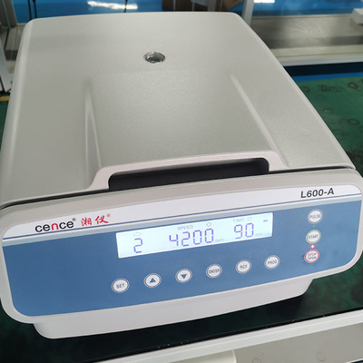 Cence L600-A Low Speed Centrifuge 6000rpm 5120xg 16x15ml