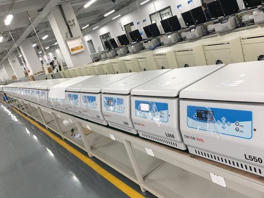 L550 Cence Laboratory Centrifuge Machine 5310xg Max RCF 4x500ml Capacity Low Noise <65dB(A) Tabletop Low Speed Centrifuge