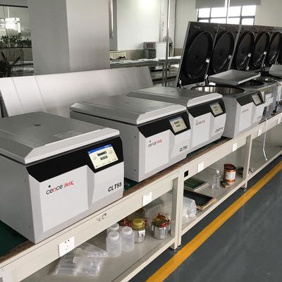 CLT55 4x750ml Swing Bucket Centrifuge with 5951xg Max RCF Low Noise Level and Metal Construction