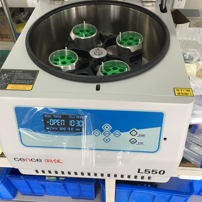 CENCE L550 Tabletop Low Speed Centrifuge for Oil Extraction with 5500r/min Speed and 5310xg RCF