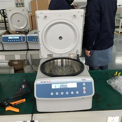 TXD3 Low Speed Centrifuge with 12 Slide Capacity 1 Year Warranty and Noise ≤60dB(A) for Bronchopuncture Fluid