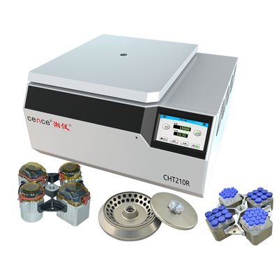CHT210R Refrigerated Benchtop Blood Centrifuge with Max Speed 21000 rpm Max RCF 32752xg and 4x750ml Capacity