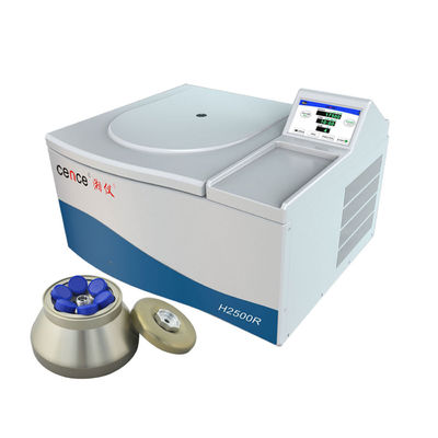 Xiangyi H2500R High Speed Refrigerated Centrifuge 25000RPM 50560XG with 6*100ml Capacity for Laboratory Use