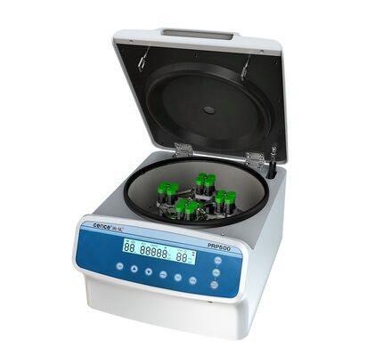 Cence PRP Centrifuge with 5000rpm Max Speed, LCD Display, and Stainless Steel Rotor for Laboratory Use