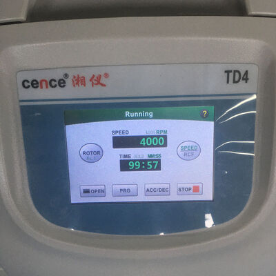 TD4 PRP PRF Centrifuge with 4000rpm Speed 1980xg RCF and 8 x 15ml Capacity for Blood Separation
